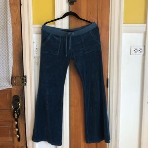 JUICY COUTURE TEAL TRACKSUIT BOTTOMS